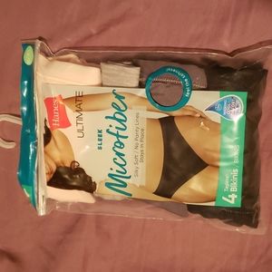 Brand new hanes bikini underwear microfiber